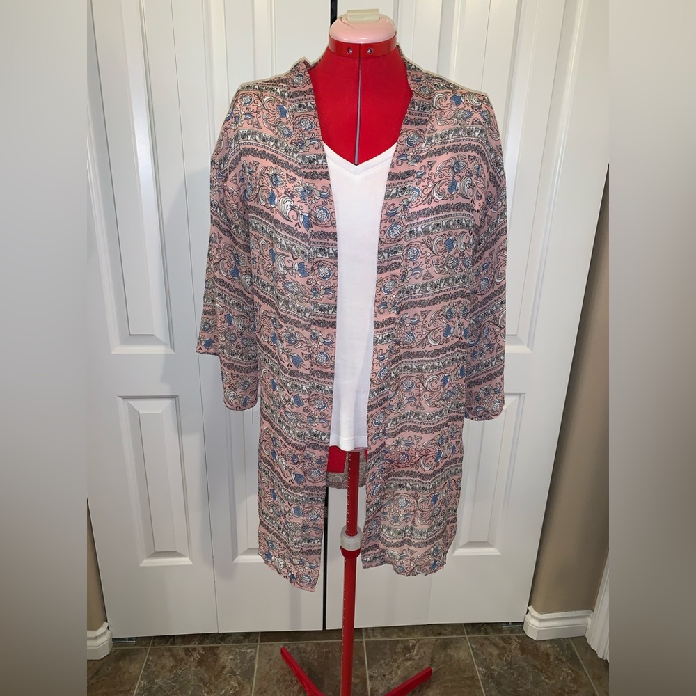 Silk cardigan